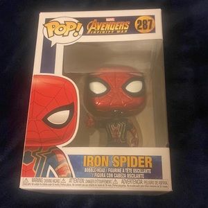 Marvel MCU Disney Avengers Infinity War Iron Spider Spider-Man #287 Peter Parker